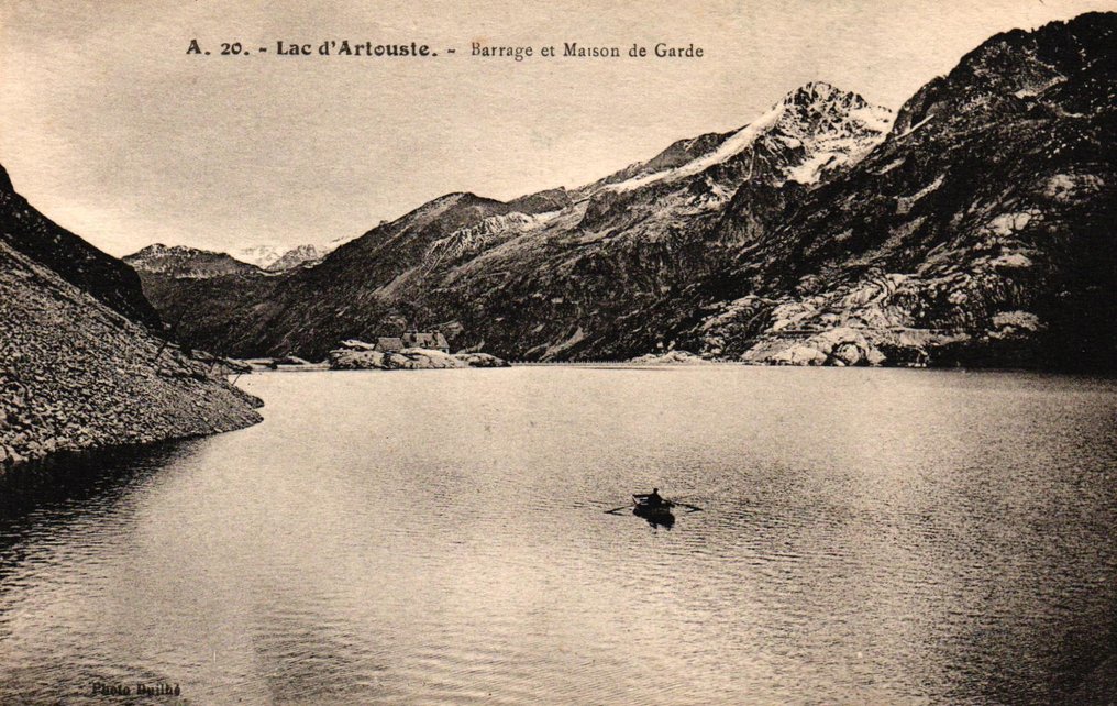 Ranska - Kaupunki ja maisemat - Ranskalaiset vuorijonot – Alpit – paremmilla kartoilla. - Postikortti (190) - 1902-1949 #4.3