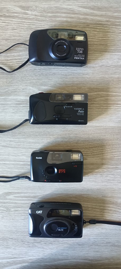 Pentax, Yashica, Kodak, Cat Epsio 738 / Patio / Star 275 / PC-660 AF 類比相機 #1.0