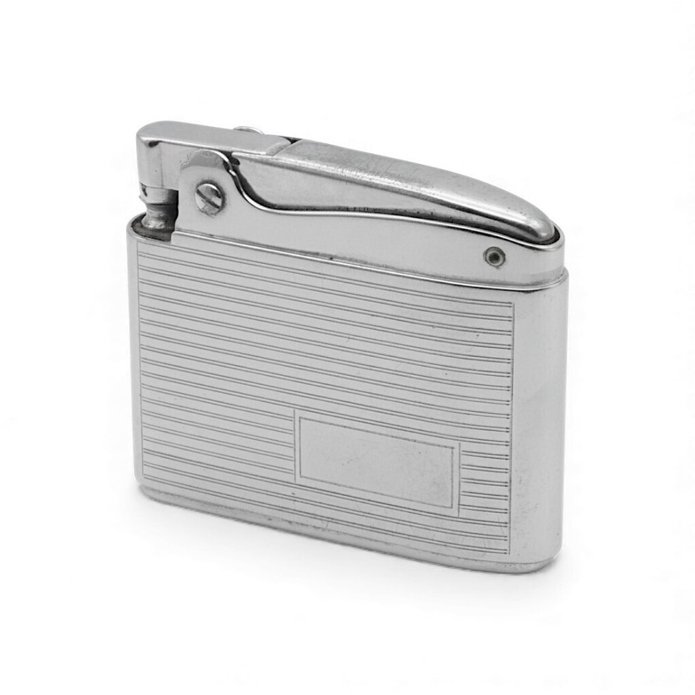 Ronson - Mod. "Varaflame e Adonis", 1970s - Senza prezzo di riserva - Accendino - Cromo Satinato - (2) #1.0