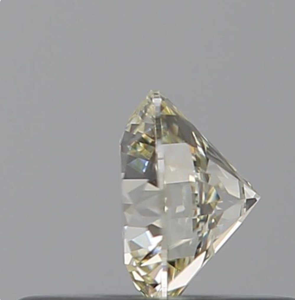 No reserve price - 1 pcs Diamond (Natural) - 0.30 ct - Round - K - VVS1 - International Gemological Institute (IGI) - Ex Ex Ex None #1.0