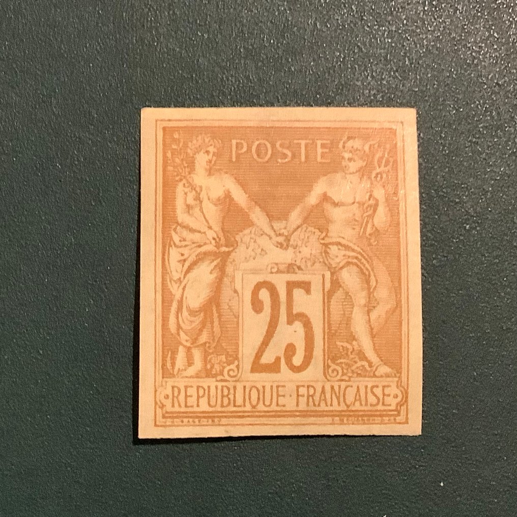 Franța 1979 - 25 cent Sage type II - Granet - Yvert 92 d #1.0