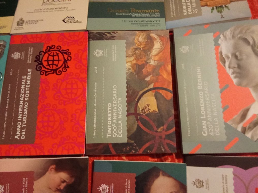 聖馬力諾. 2 Euro 2004/2022 (28 monnaies) #4.3