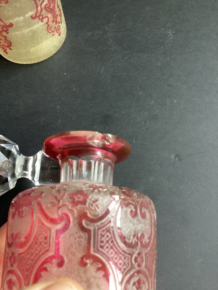 Val Saint Lambert - Léon Ledru - Φιάλη αρώματος - Κρύσταλλο #4.3