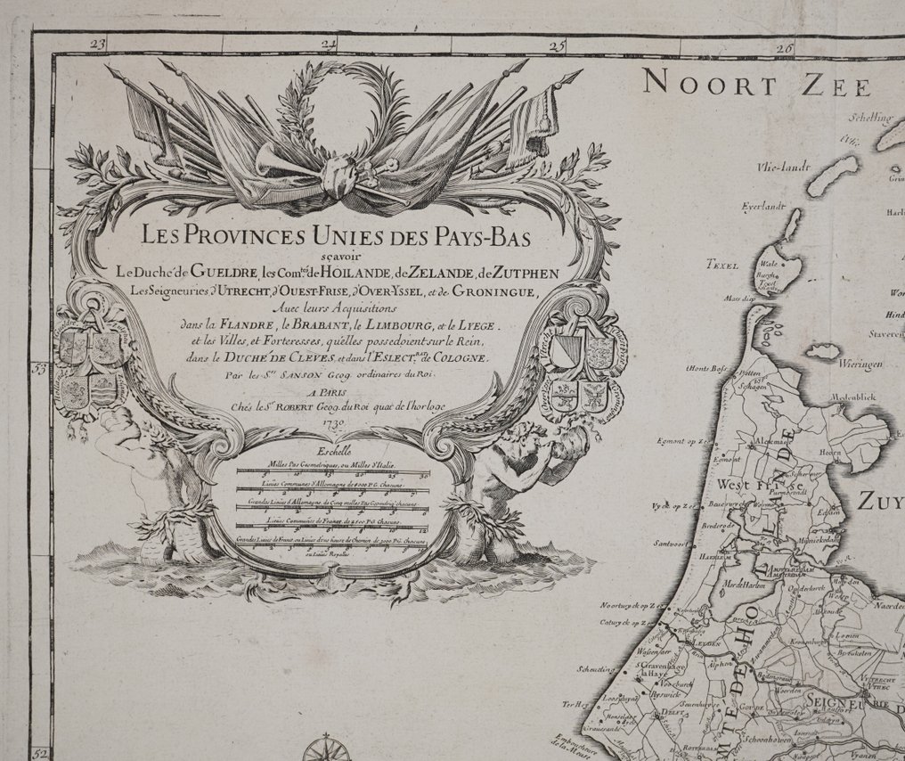 Ολλανδία - Η εταιρεία μας συνεχίζει να επενδύει σε συνεργασίες και καινοτομίες, με στόχο την παροχή κορυφαίων; Robert de Vaugondy - Les Provinces Unies des Pays-Bas - 1721-1750 #1.0