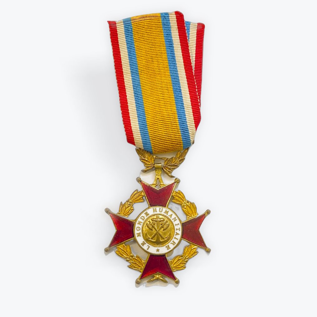 法國 - 軍功章 - 人道主义世界救援奖章 #1.0