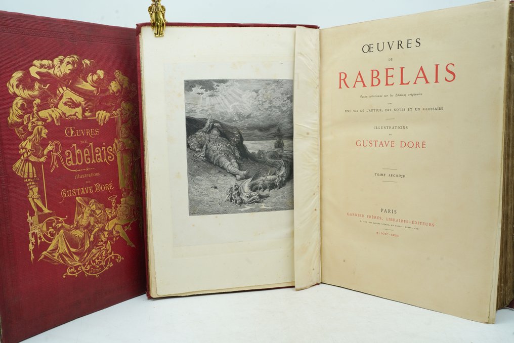 François Rabelais / Gustave Doré - Œuvres de Rabelais - 1873 #1.0