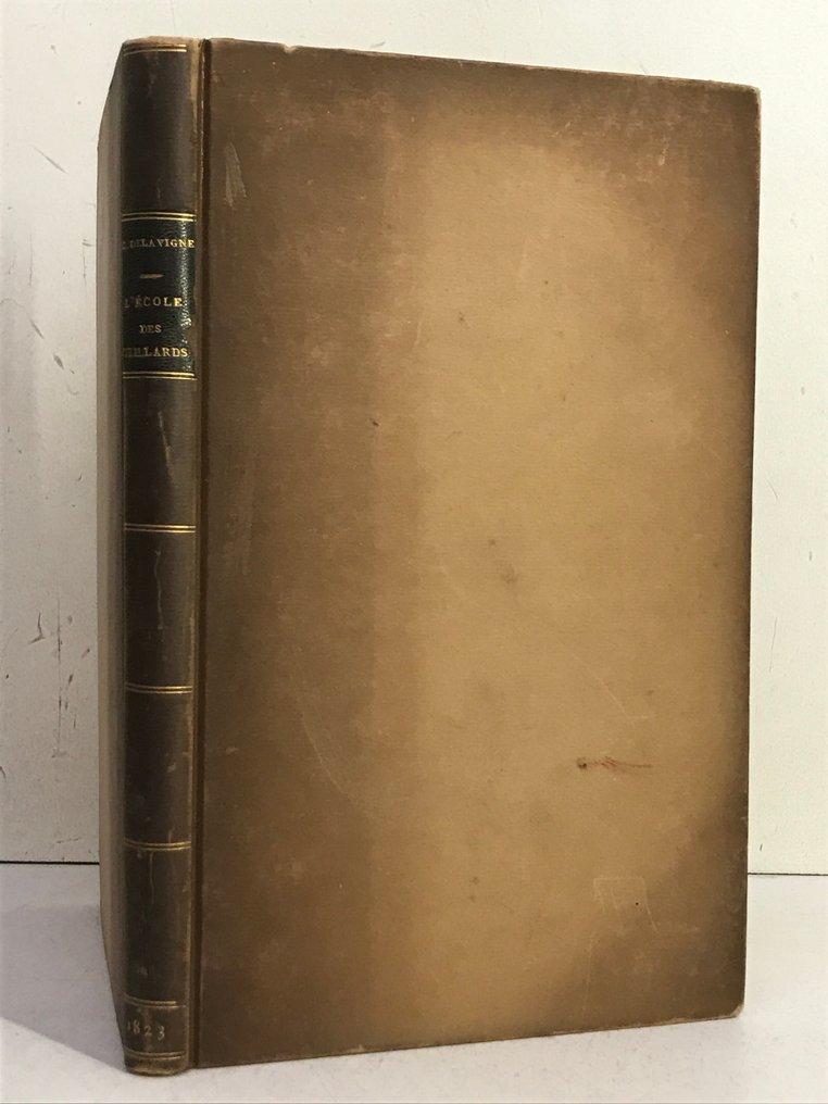 Signé; Casimir Delavigne - L'Ecole des Vieillards [avec L.A.S.] - 1823 #2.1
