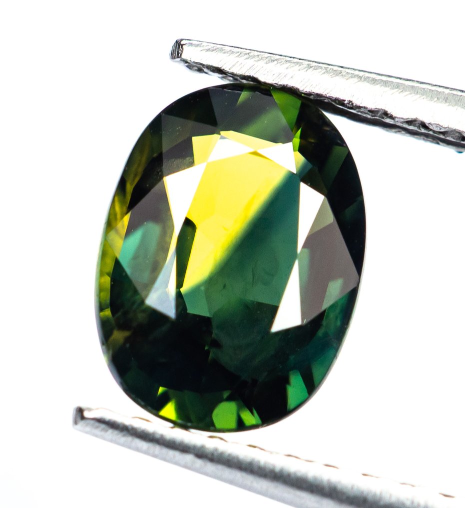 χωρίς τιμή ασφαλείας Ζαφείρι - 1.69 ct - Bellerophon Gemlab - Βαθύ μπλε-πράσινο #2.1