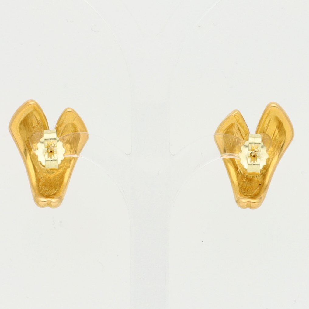 耳环 - 18K包金 黄金 #3.2