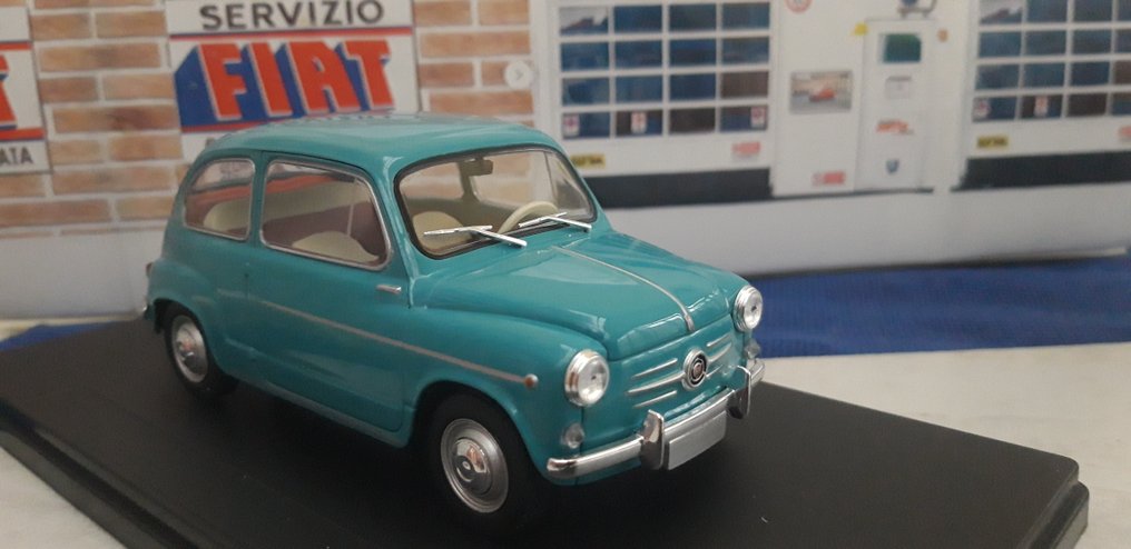 1:43 - Model car (2) - Fiat 600; Fiat 850 Coupé #3.2