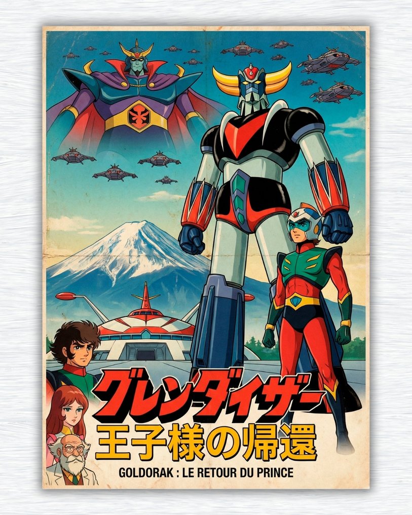 SKE - GOLDORAK - LE RETOUR DU PRINCE 01/10 #2.1