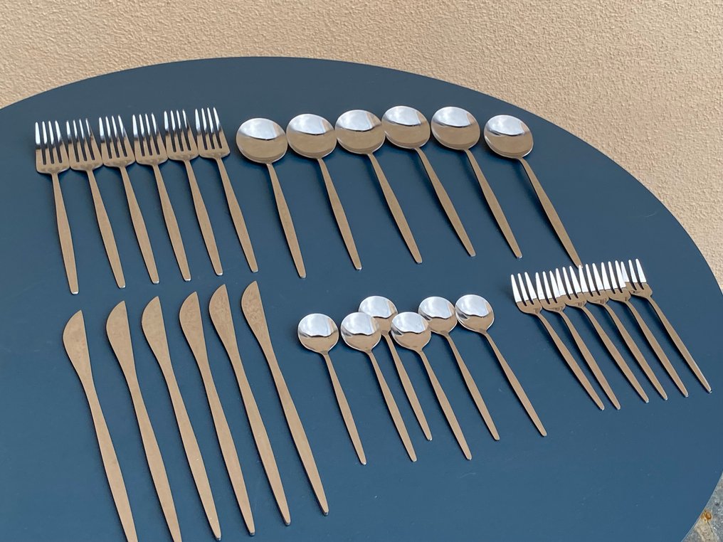 NO RESERVE price! - Juego de cubiertos (30) - Acero, inox - Juego de cubiertos para 6 personas. #2.1