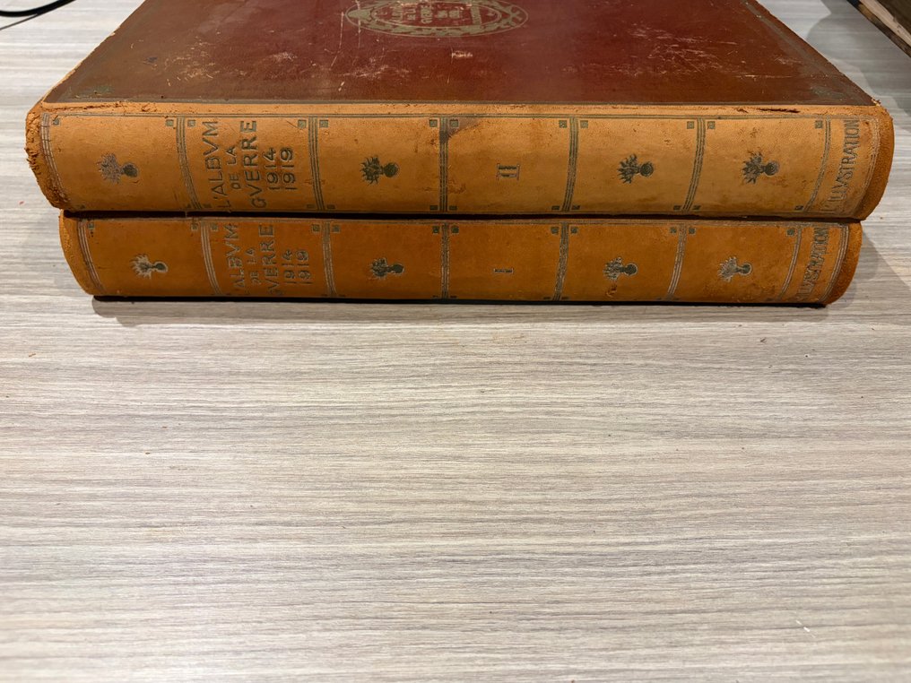 inconnu - Album de la Guerre 1914–1919 – Édition L’Illustration – 2 Volumes reliés – 1922 – 1300 pages – - 1922 #3.2