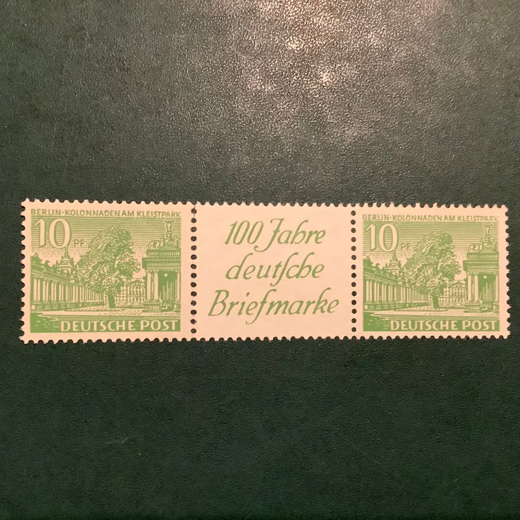 Berlin 1949 - Combination from the booklets - Michel W12 #1.0