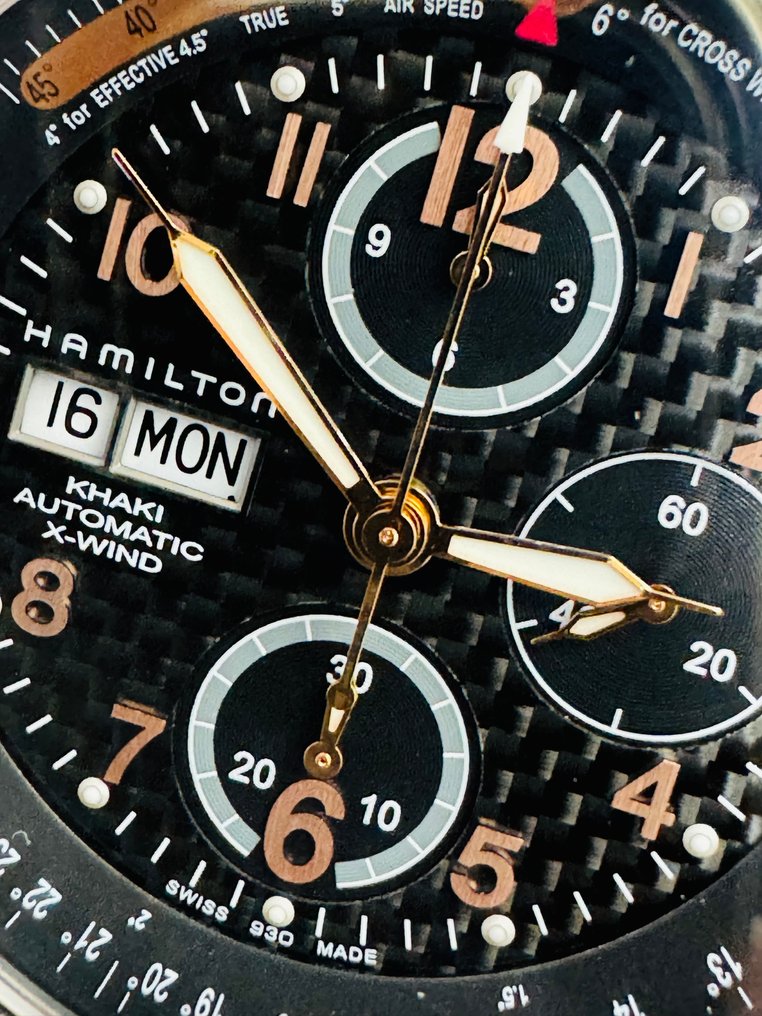 Hamilton - Khaki X-Wind - H776961 - Heren - 2010-2020 #1.0