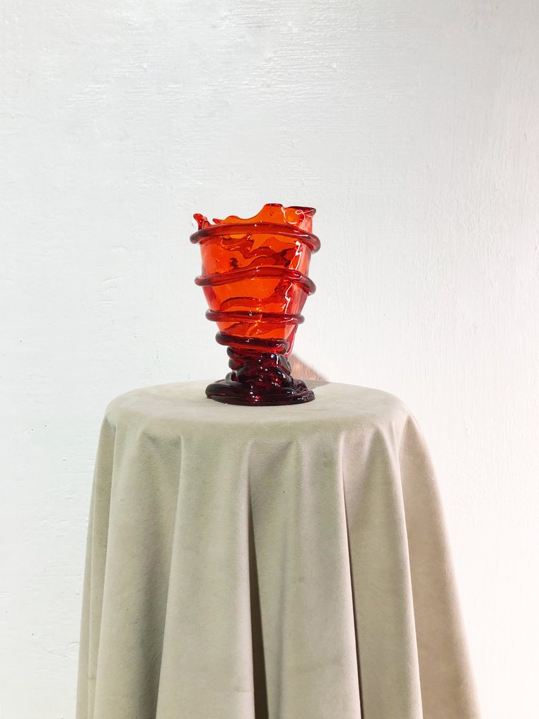 Fish Design - Corsi Design - Gaetano Pesce - Βάζο -  Pompitu II.  - Μαλακό Ρητίνη #1.0