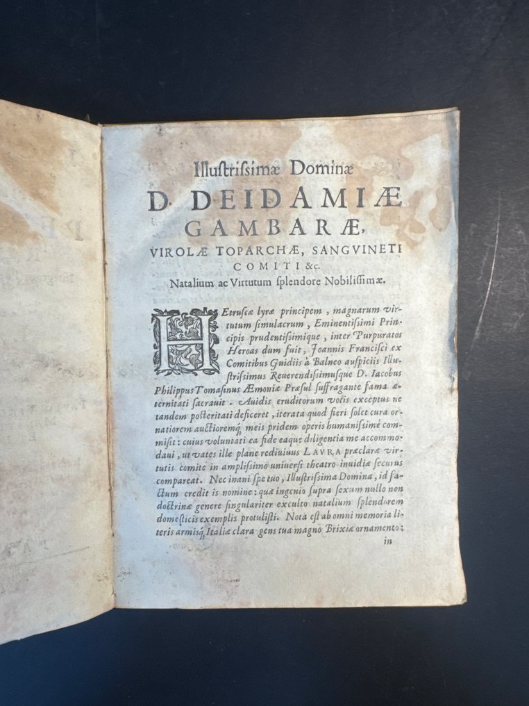 Iacobi Philippi Tomasini - Petrarcha Redivivus; Petrarchae Vita; Lavra - 1750 #2.1