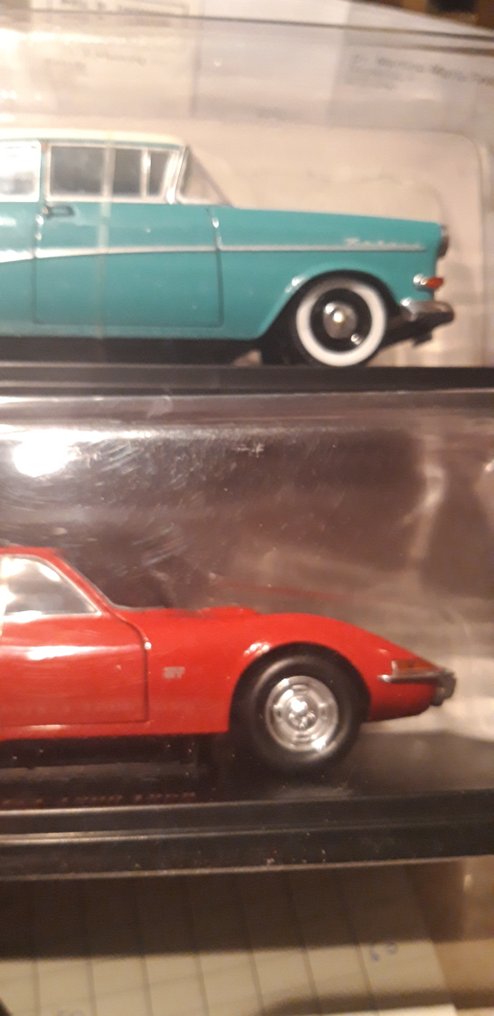 1:24 - Miniatura de carro (2) - OPEL Record P1 und OPEL GT #1.0
