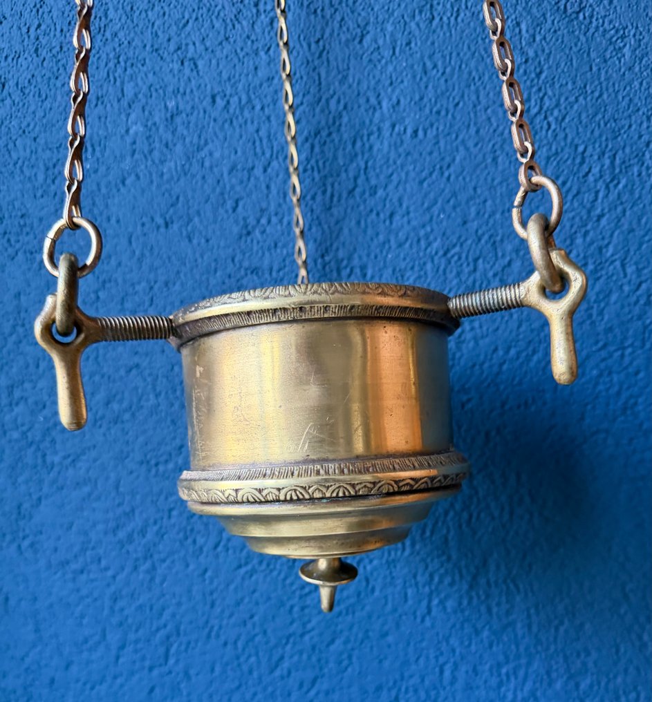 Oggetti religiosi e spirituali - Bronzo, Ottone - 1850-1900 - Lampadadivina #3.2