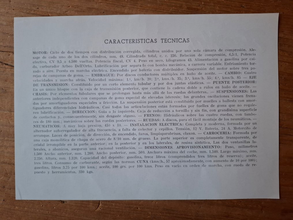 Foglio - Isetta - Iso #1.0