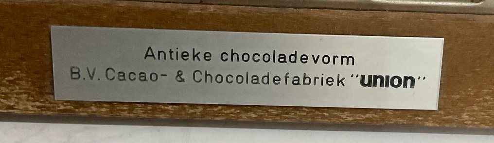 Chokoladeform - Vindmøller - Plakette - Metal #1.0