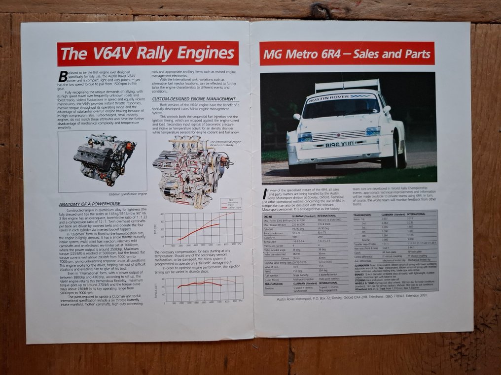 Brochure - MG - Metro 6R4 - 1985 #3.2