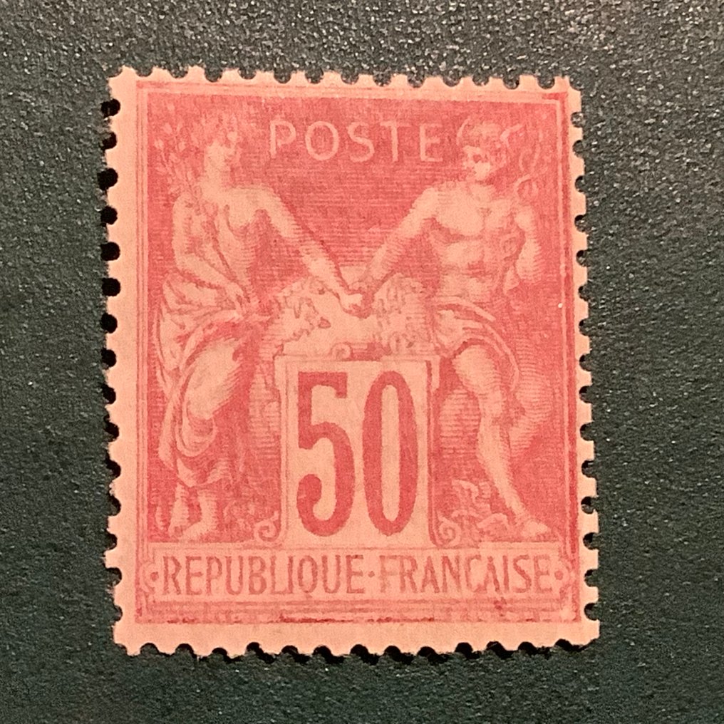 Γαλλία 1900 - 50 cent Sage τύπου II - Yvert 104 #1.0