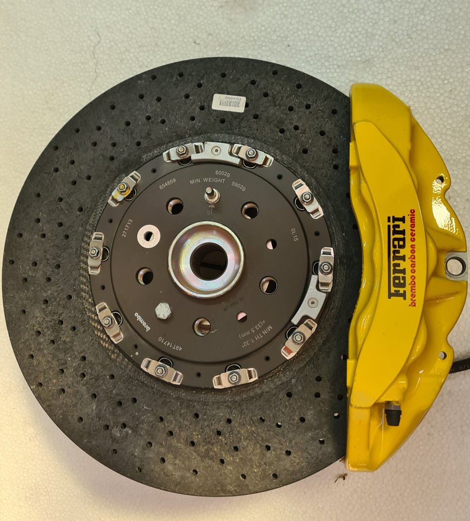 Ανταλλακτικό αυτοκινήτου - Ferrari - Modulo ruota FERRARI CALIFORNIA CCM wheel module Brake front disc and caliper - After 2000 #1.0
