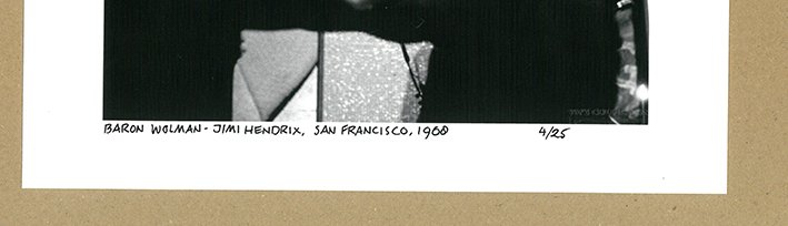 Baron Wolman (1937-2020) - Jimi Hendrix, San Francisco, 1968 #4.3
