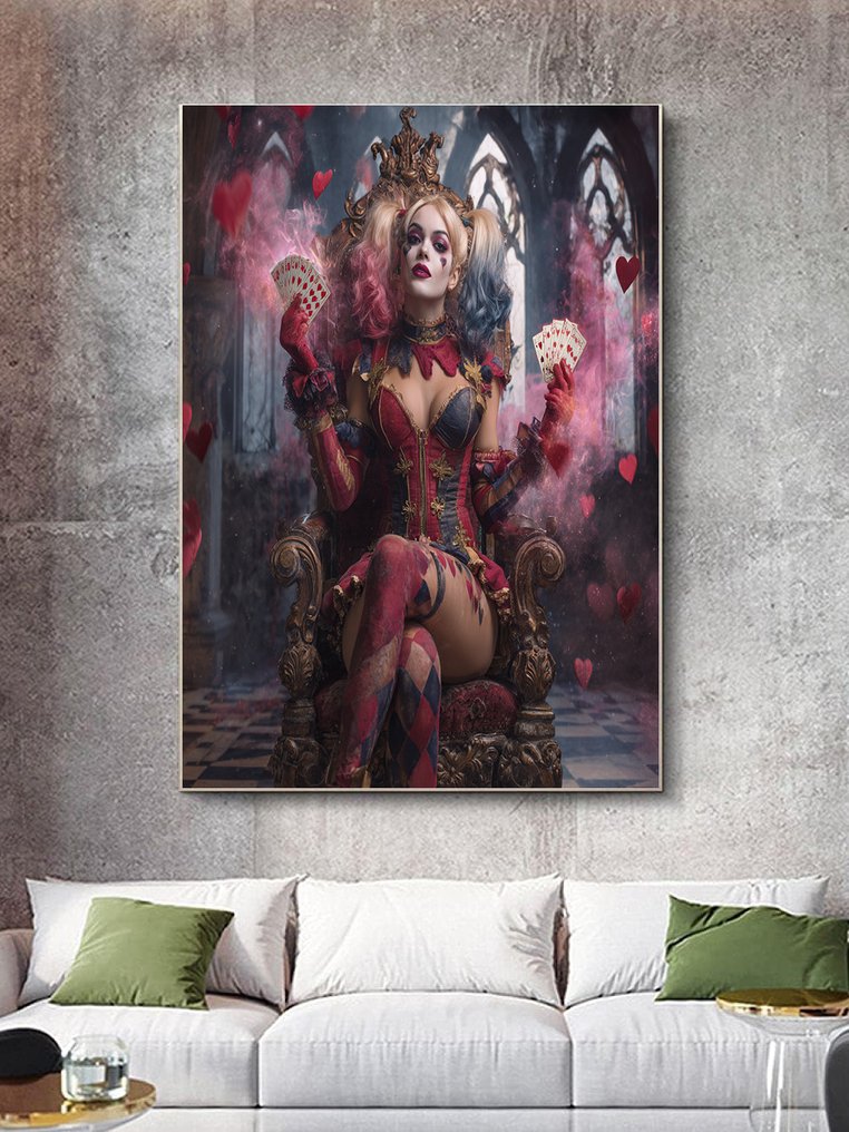 Shayer - Harley Quinn: Empress of Anarchy - XL - 60x80cm - !! 1/1 !! #2.1