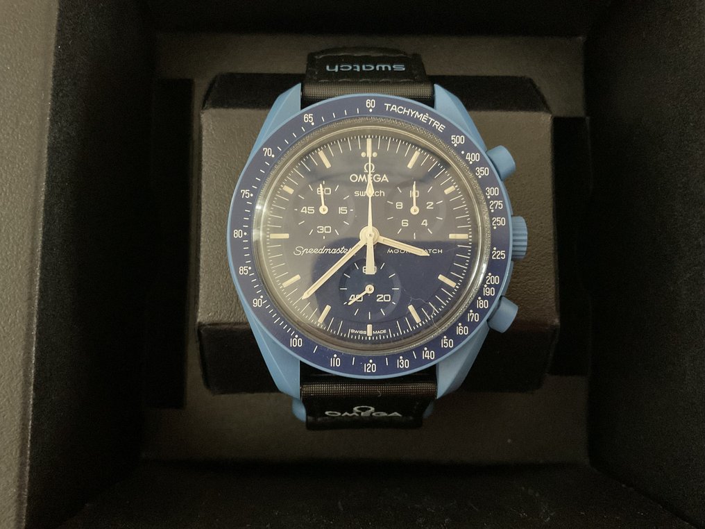 Omega - MoonSwatch - Mission to Neptune - 没有保留价 - 中性 - 2020年及之后 #1.0