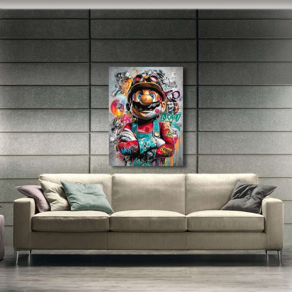 IPR Graph - Mario "Ready for Action": Estilo Graffiti #3.2