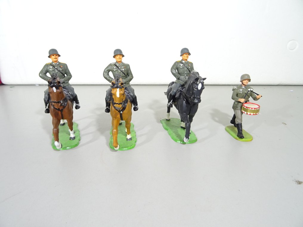 Figur - 4x Figuren  (4) - Elastolin #1.0