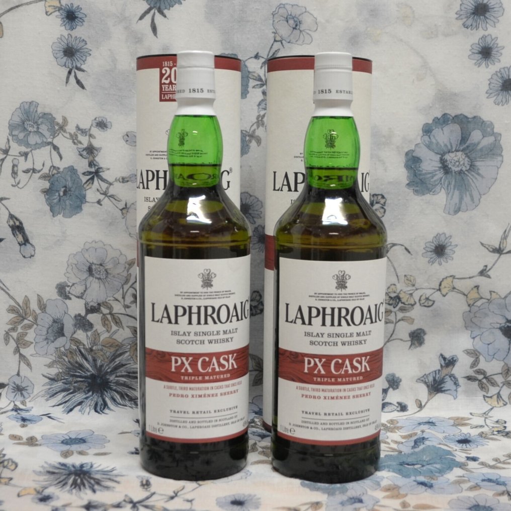 Laphroaig PX Cask Triple Matured - 1 Litre - 2 bottles #1.0