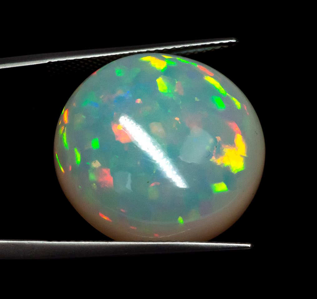 沒有保留價 蛋白石  - 19.52 ct - Gem Report Antwerp (GRA) - 变色效果 #1.0