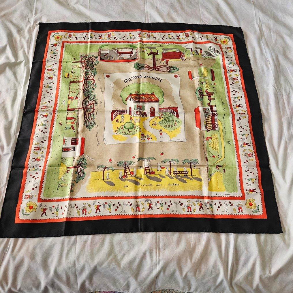 Hermès - Retour à la terre - Foulard #1.0