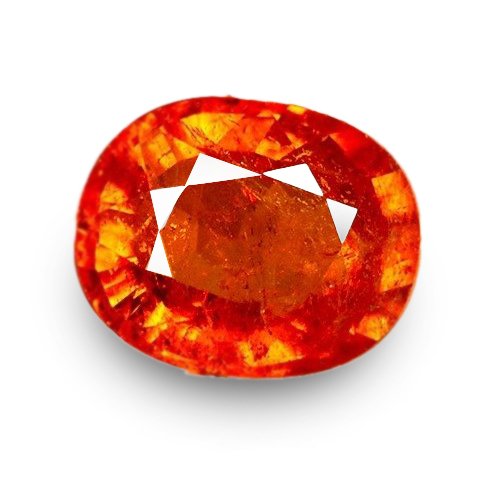 锰铝榴石, 石榴石  - 5.98 ct - 国际宝石研究院（IGI） #1.0