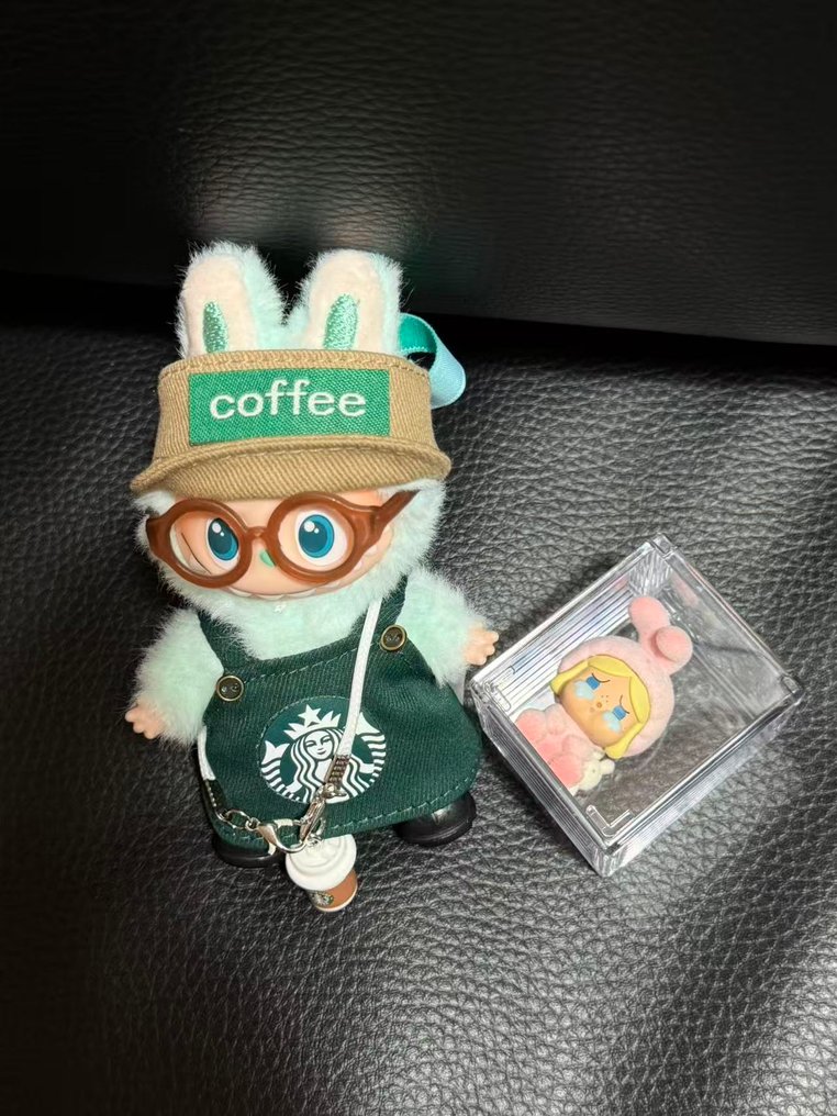 Pop Mart - Παιχνίδι φιγούρα Labubu The Monsters Pin for Love Series Letter Pendant #3.2