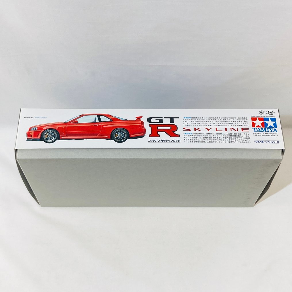 Tamiya 1:24 - Modelsæt - Nissan Skyline GT-R V-spec (R34) - 24210 Vintage 1999 #3.2