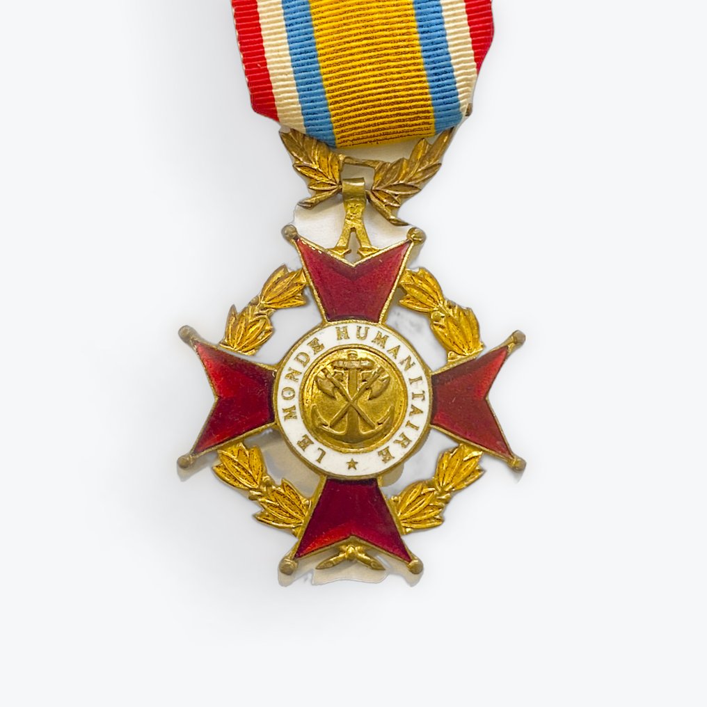 法國 - 軍功章 - 人道主义世界救援奖章 #3.2
