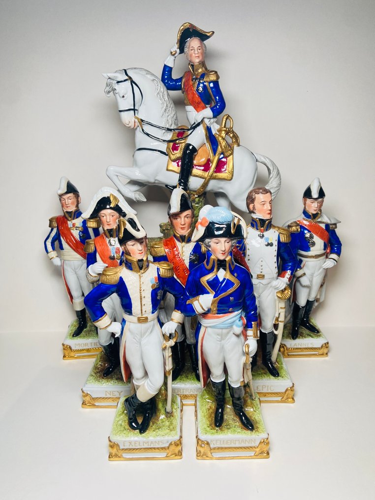 Scheibe-Alsbach - Figuriini - Davoust and Generals (8) - Posliini #1.0