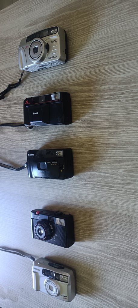 Minolta, Kodak, Canon, Pentax, Samsung Zoom 70 / Series S 200EF / Prima junior S macro / Pino 35  / Fino 800 Analóg fényképezőgép #3.2