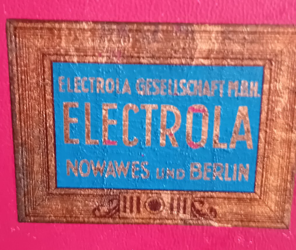 Electrola - Koffergrammophon Grammofono #1.0