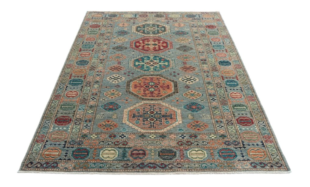 Kazak - Meisterstück - Ny - Tæppe - 198 cm - 151 cm #1.0