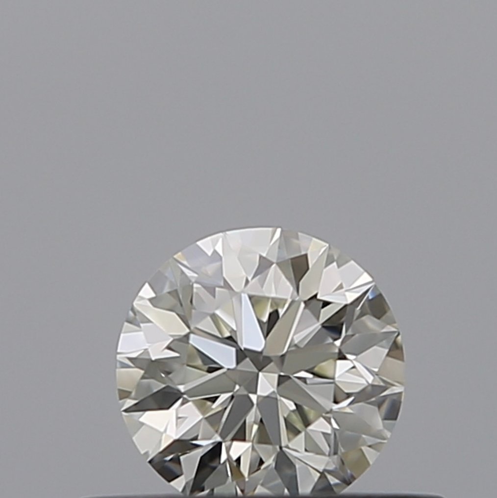 沒有保留價 - 1 pcs 鑽石  (天然)  - 0.31 ct - 圓形 - I(極微黃、正面看為白色) - VVS1 - 國際寶石學院（International Gemological Institute (IGI)） #1.0