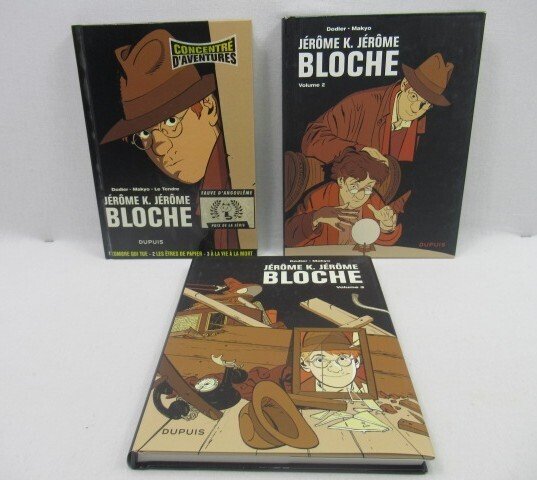 Jerome K. Jerome Bloche - L'Intégrale T1 à T3 - 3x C - 3 Album - First edition - 2010/2012 #1.0