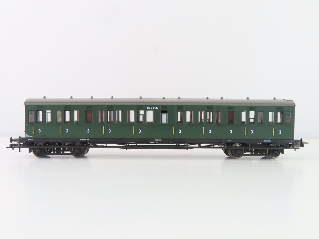 Piko H0 - o.a. 58048 - Modeltog passagervogn (2) - 2x 4-vogns coupe-tog 3. klasse - NS #4.3