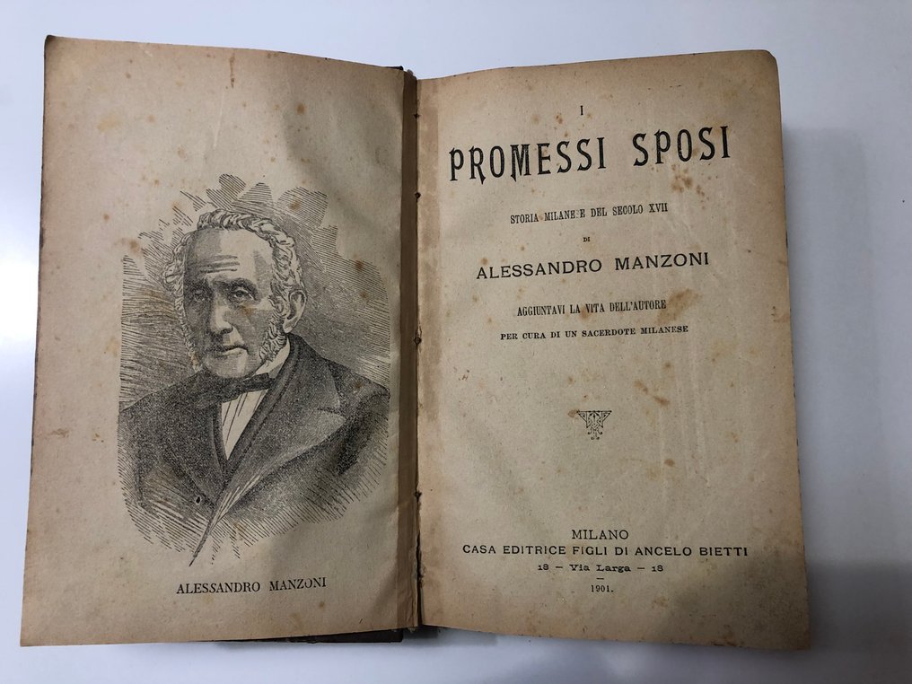 Alessandro Manzoni - Promessi Sposi - 1901 #1.0