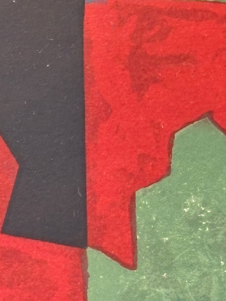 Serge Poliakoff (1900-1969) - Composition rouge, verte et bleue #3.2