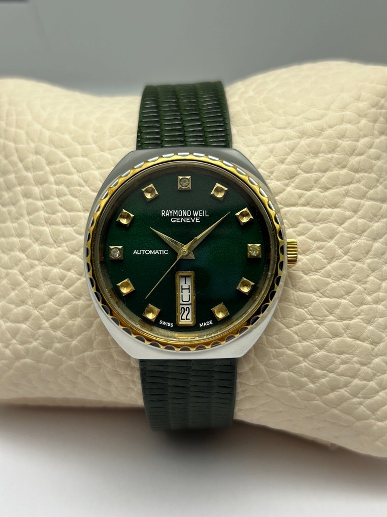 Raymond Weil - Automatic Green Dial - Nincs minimálár - Férfi - 1970-1979 #3.2